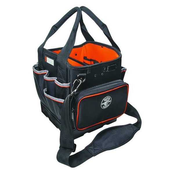 Klein Tools Tool Bag, Tradesman Pro Tool Tote, 40 Pockets, 10-Inch - 5541610-14