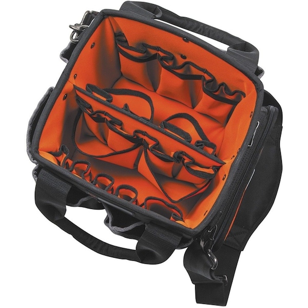 Klein Tools Tool Bag, Tradesman Pro Tool Tote, 40 Pockets, 10-Inch - 5541610-14
