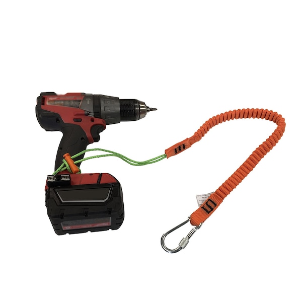 Malta Dynamics Tool Tether Lanyard with Carabiner Attachment, 12PK - C1006MD-12PK