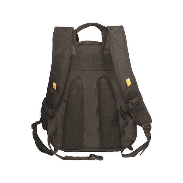 Clc Work Gear CLC 7.5 in. W X 16 in. H Polyester Backpack Tool Bag 44 pocket Black/Tan 1 pc - 1134