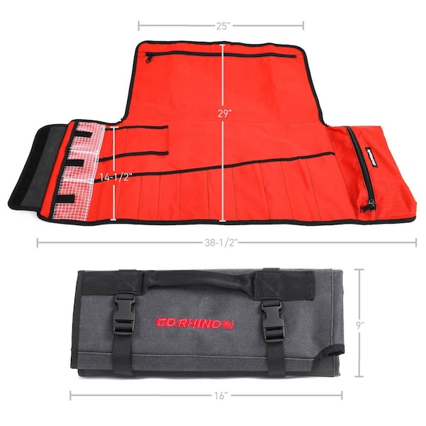 Go Rhino RollUp Style 7 Length x 7 Wide Closed 2912 Length x 39 Length Opened - XG1000-01
