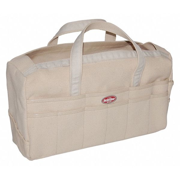 Bucket Boss Original Riggers Bag, Natural, 30 Pocket, Duckwear Canvas Bottom, 30 Pockets - 60002