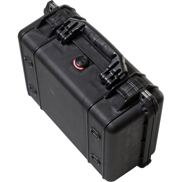 Pelican Black Protective Case, 16.44" L x 13" W x 6.82" D - 1450NF