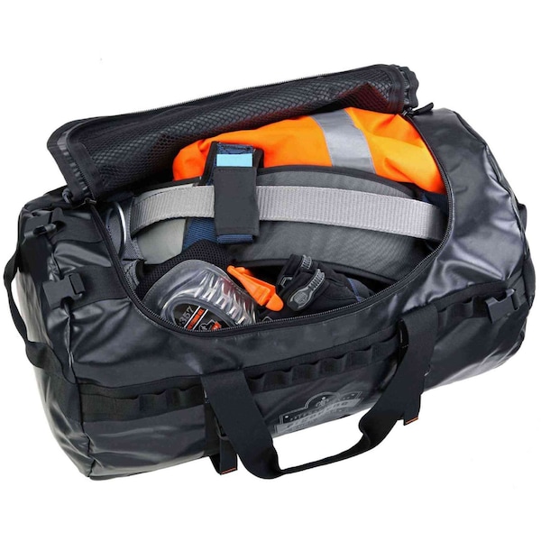 Ergodyne Duffel Bag, Large, Water Resistant, Black - GB5030L