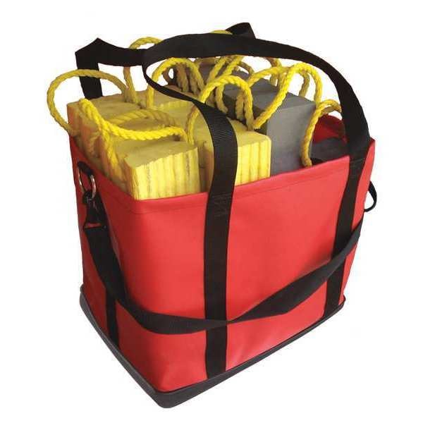 R&B Fabrications Tote Bag, Red, vinyl - RB-890-RD-N