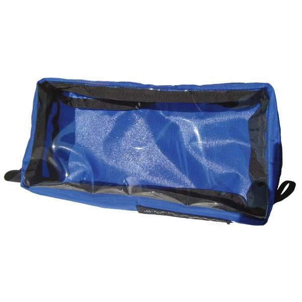 Coaxsher Organization Pouch, Orange, 420D Nylon Packcloth, Clear Vinyl (Window) - AS410-O