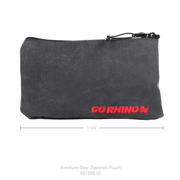 Go Rhino Pouch Style With Single Pocket With 1 Zipper With Wrist Straps With  Logo - XG1090-01