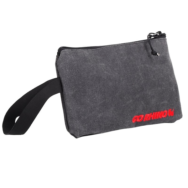 Go Rhino Pouch Style With Single Pocket With 1 Zipper With Wrist Straps With  Logo - XG1090-01