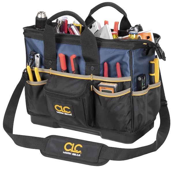 Clc Work Gear CLC 19 in. W X 16 in. H Ballistic Polyester Big Mouth Tote Bag 23 pocket Multicolored 1 pc - PB1563