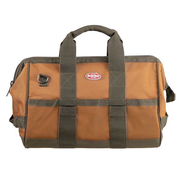 Bucket Boss Bag/Tote, Tool Bags, Combo, 12" and 16", Double Wall 600 Poly Ripstop Fabric - 60028