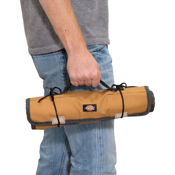 Dickies Roll Up Tool Bag, Tool Wrap, 23 Pocket, 14.5"x23.5", 23 Pockets - 57006