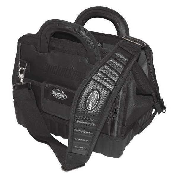 Bucket Boss Tool Bag, 14 Pocket, 1680 Heavy-Duty Poly Fabric, 12 Pockets - 64014