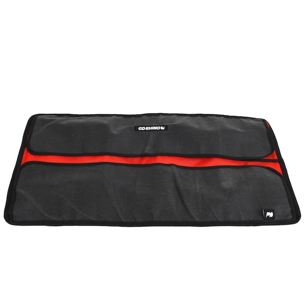 Go Rhino RollUp Style 4 Length x 4 Wide Closed 1412 Length x 2614 Length Opened With 23 Inter - XG1040-01
