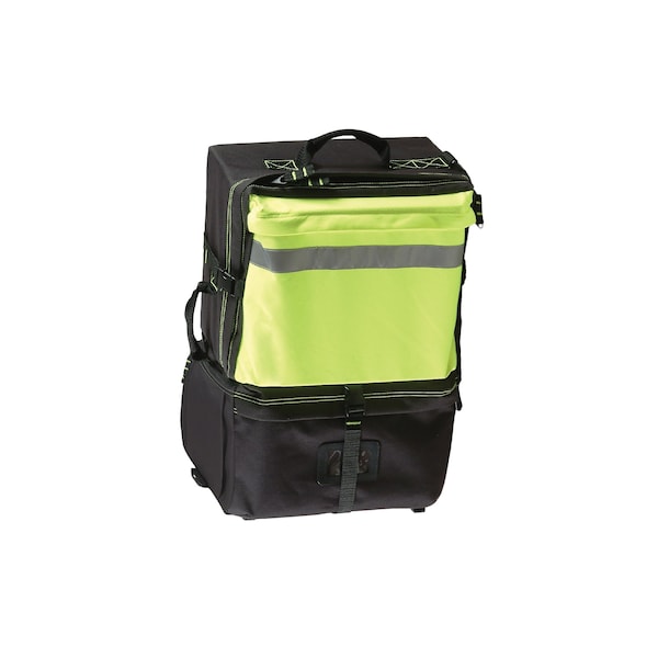2W International Tool Bag, Lime, 900 Denier polyester on PVC - GB95-07