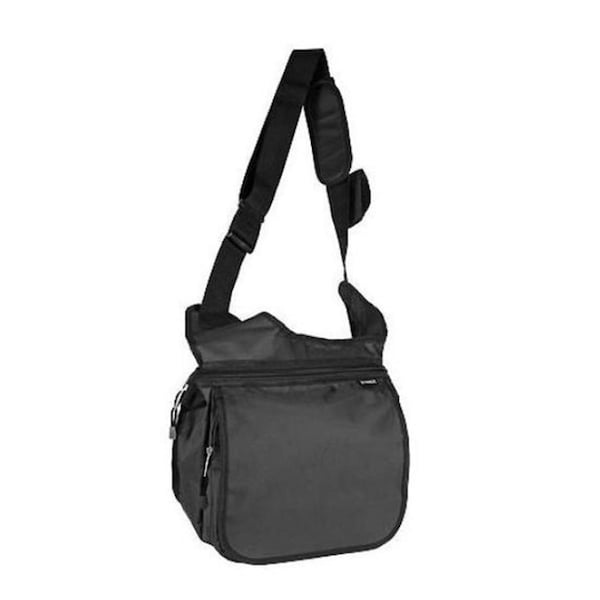 Everest Trading Everest 13 in. Messenger Sling Bag - BB005-BK