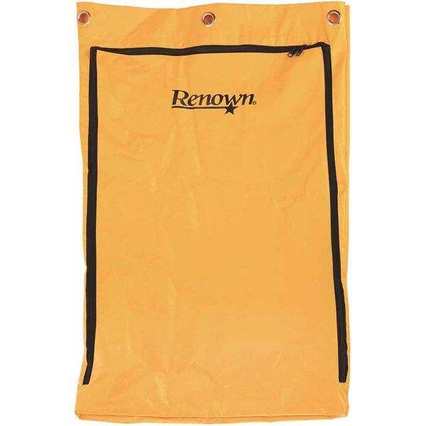 Renown Tool Bag, VINYL REPLACEMENT BAG, WITH ZIPPER, YELLOW, Yellow - REN05149-IB