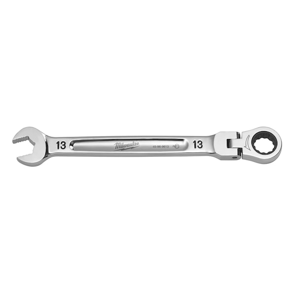 Llave combinada de trinquete con cabeza flexible métrica de 13mm de Milwaukee Tool - 45-96-9613