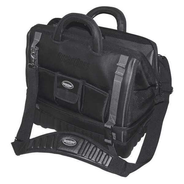 Bucket Boss Pro Drop-Bottom Tool, 1680 Heavy-Duty Poly Fabric, 14 Pockets - 68018