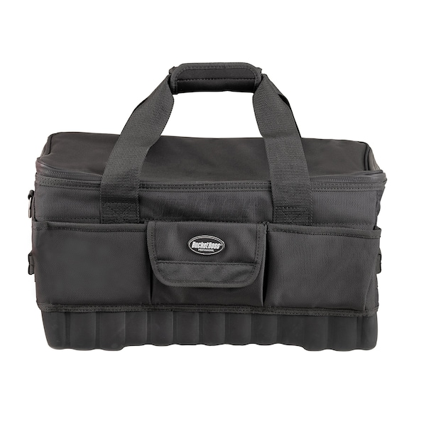 Bucket Boss Pro Racer 18 Tool Bag, 1680 Heavy-Duty Poly Fabric, 14 Pockets - 66018