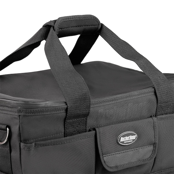 Bucket Boss Pro Racer 18 Tool Bag, 1680 Heavy-Duty Poly Fabric, 14 Pockets - 66018