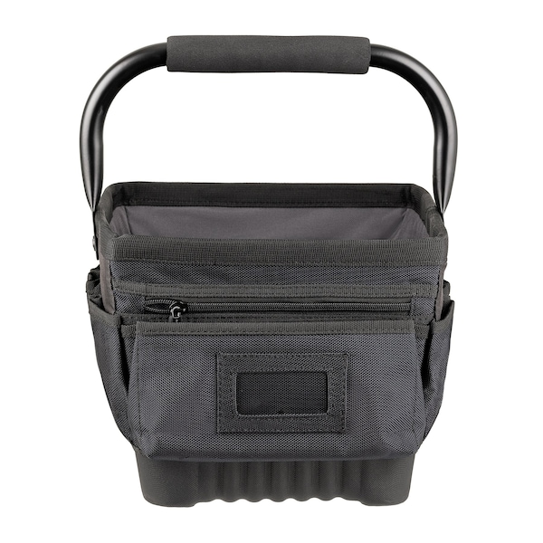 Bucket Boss Pro Tool Tote 11, 1680 Heavy-Duty Poly Fabric, 19 Pockets - 74012