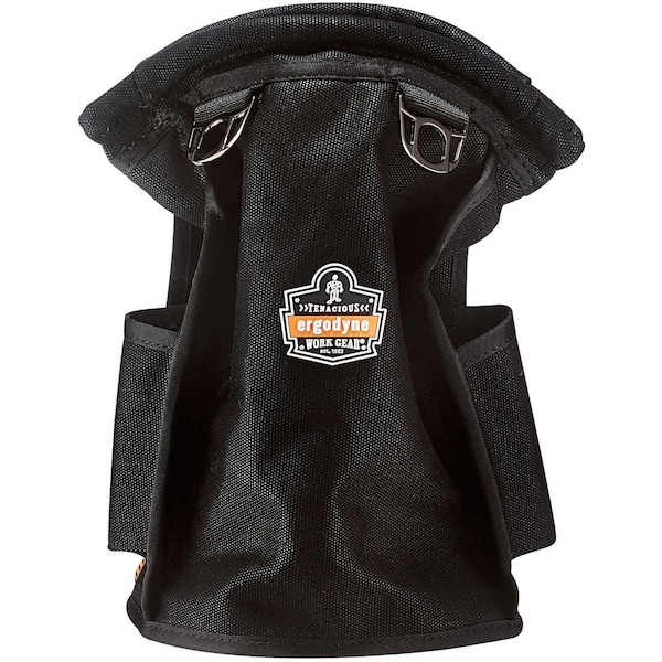 Ergodyne Canvas, Topped Parts Pouch, Black, Water Resistant Canvas - 5528