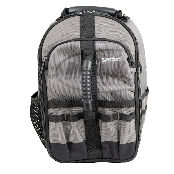 Bucket Boss Sling Pack Tool Bag, 1680 Heavy Duty Poly Fabric, 24 Pockets - 65160
