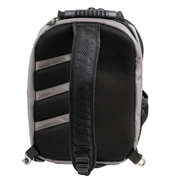 Bucket Boss Sling Pack Tool Bag, 1680 Heavy Duty Poly Fabric, 24 Pockets - 65160