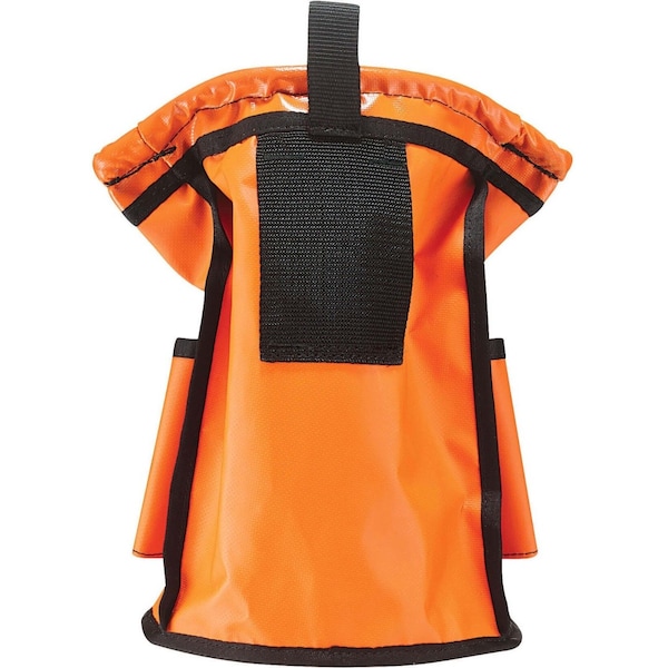 Ergodyne Topped Parts Pouch, Tarpaulin, Orange, Waterproof Tarpaulin - 5538