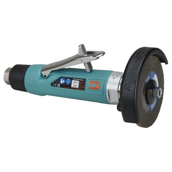 Dynabrade Type 1 Angle Grinder, 3/8 in NPT Female Air Inlet, Heavy Duty, 12,000 rpm, 1 HP - 52373