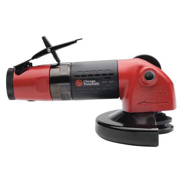 Chicago Pneumatic Angle Angle Grinder, 3/8 in Air Inlet, Heavy Duty, 12,000 RPM, 1.1 hp - CP3450-12AC45