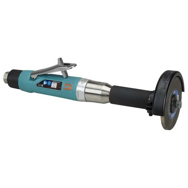 Dynabrade Type 1 Angle Grinder, 3/8 in NPT Female Air Inlet, Heavy Duty, 12,000 rpm, 1 HP - 52379