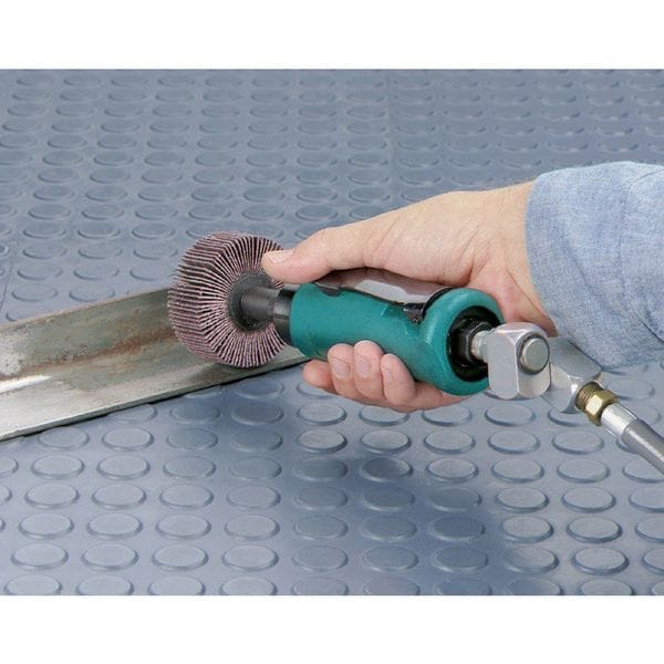 Dynabrade Straight Die Grinder, 1/4 in NPT Female Air Inlet, 1/4 in Collet, Heavy Duty, 18,000 RPM, 0.5 hp - 51301