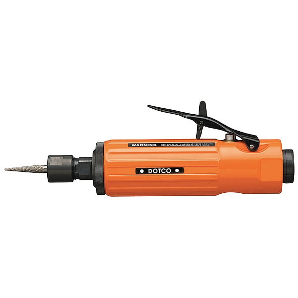 Dotco In-Line Die Grinder, 1/4 in NPT Air Inlet, 1/4" Collet, General, 23,000 rpm, 0.9 HP - 10L2580-01