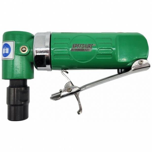 Speedaire Right Angle Die Grinder Kit, 1/4 in NPT Female Air Inlet, 1/4" Collet, Light Duty, 20,000 RPM - 12V739