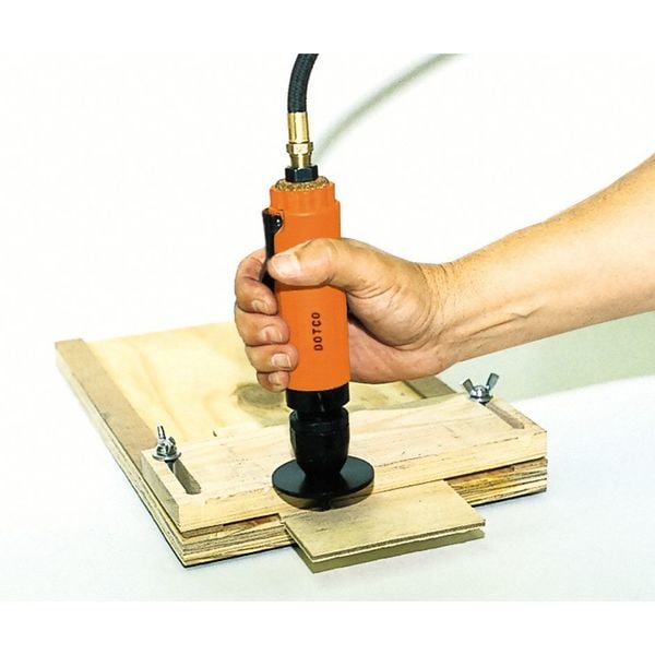 Dotco Straight Air Die Grinder, 1/4 in NPT Air Inlet, 1/4 in Collet, 23,000 RPM, 0.9 hp - 12L2500-01RT