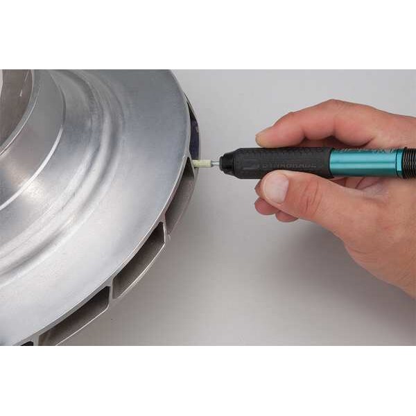 Dynabrade Straight Pencil Grinder, 1/4 in NPT Female Air Inlet, 1/4" Collet, General, 60,000 RPM, 0.1 hp - 52850