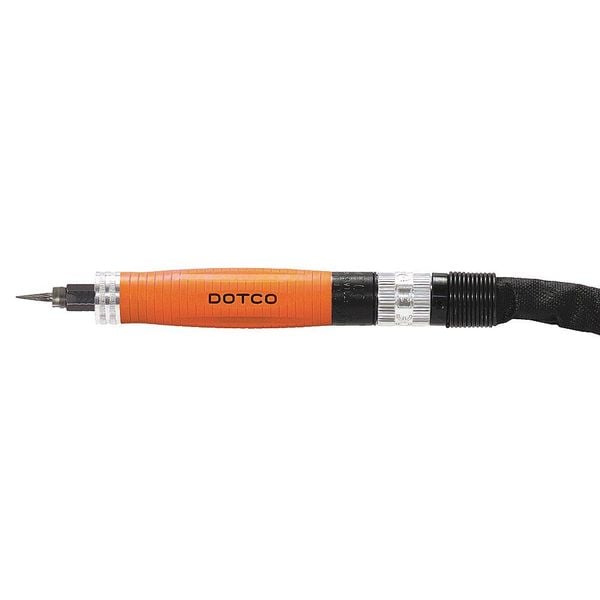 Dotco In-Line Pencil Grinder, 1/8 in NPT Air Inlet, 1/8" Collet, Industrial, 60,000 RPM, 0.1 hp - 12R0400-43