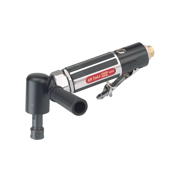 Stm Angle Die Grinder 1/4" NPT Air Inlet, 1/4 in Collet, 9000 RPM, 0.9 hp - 174056