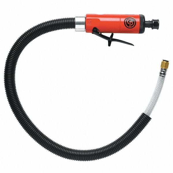 Chicago Pneumatic Straight Pneumatic Air Grinder Kit, 1/4" npt Air Inlet, 1/4" Collet, General, 22,000 rpm, 0.40 HP - CP872K