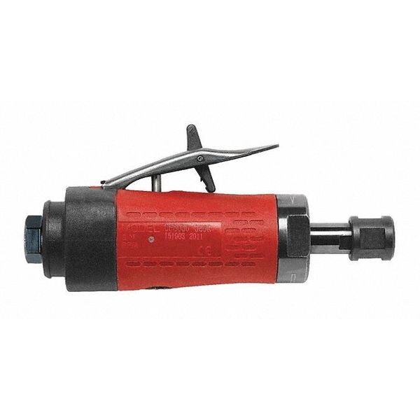 Chicago Pneumatic Straight Pneumatic Die Grinder, 1/4" npt Air Inlet, 1/4 (6.4mm) Collet, Industrial, 25,000 rpm - CP3000-325F