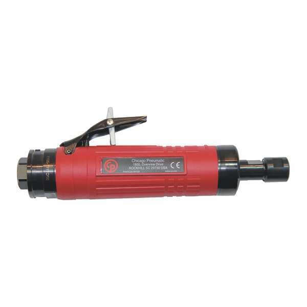 Chicago Pneumatic Angle Air Die Grinder, 3/8 in Air Inlet, 1/4" Collet, Heavy Duty, 12,000 rpm, 1.2 HP - CP3119-15