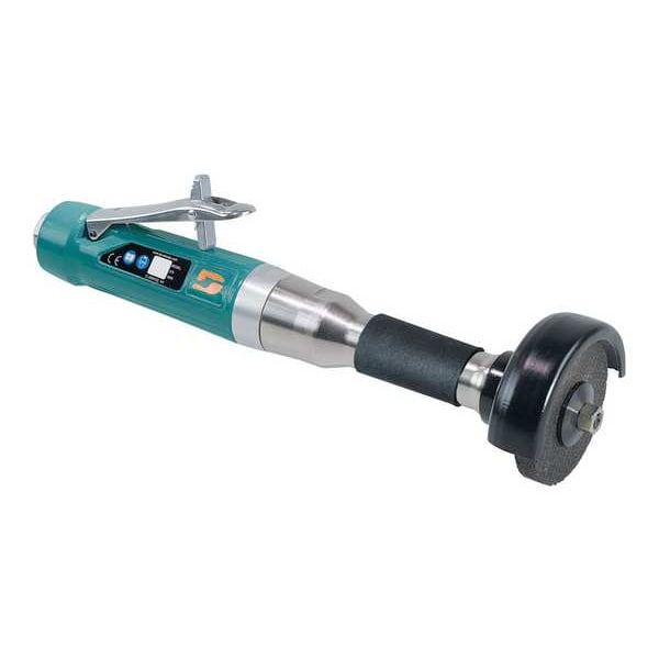 Dynabrade Type 1 Angle Grinder, 3/8 in NPT Female Air Inlet, Heavy Duty, 18,000 rpm, 1 HP - 52378