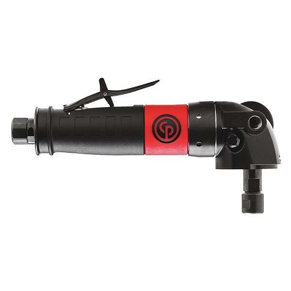 Chicago Pneumatic Right Angle Die Grinder, 3/8 in NPT Female Air Inlet, Heavy Duty, 12,000 RPM, 1.5 hp - CP3550-120ACC