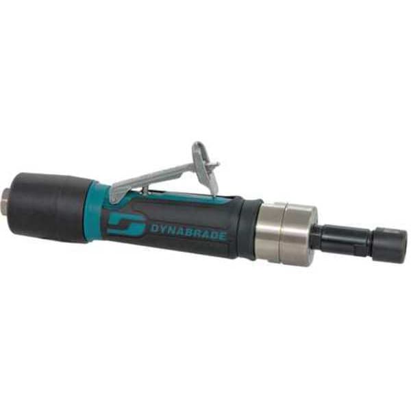 Dynabrade Straight Die Grinder, 1/4 in NPT Female Air Inlet, 1/4 in Collet, Heavy Duty, 5,000 RPM, 0.4 hp - 47202