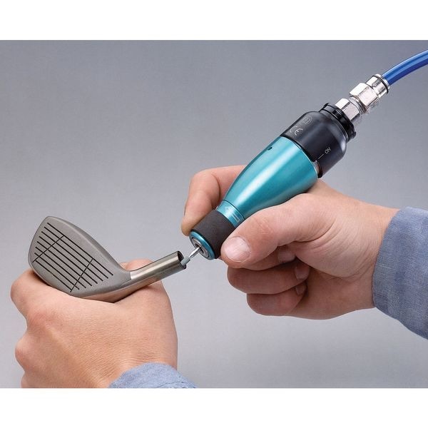 Dynabrade Straight Pencil Grinder, 1/4 in NPT Female Air Inlet, 1/8" Collet, General, 25,000 RPM, 0.4 hp - 52861