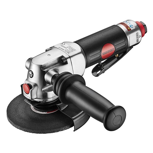 Teng Tools 12,000 RPM Adjustable Pneumatic Air Angle Grinder Tool 5 I - ARAG125