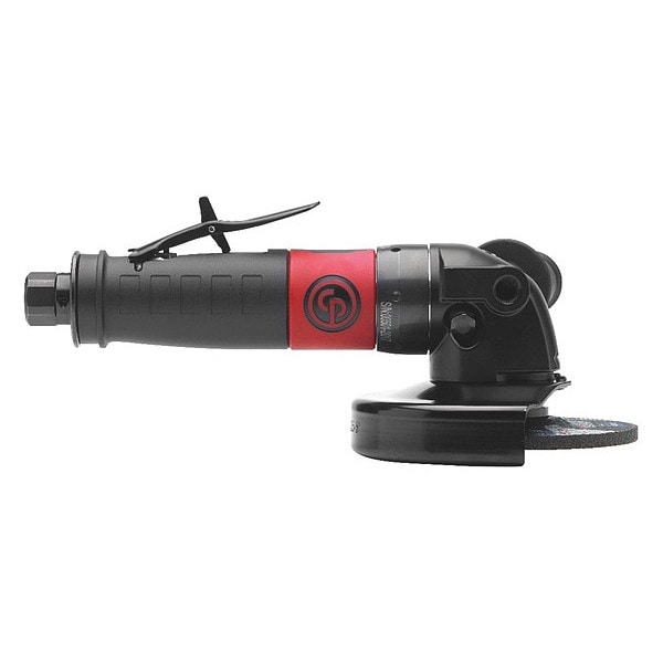 Chicago Pneumatic Angle Angle Grinder, 3/8 in NPT Female Air Inlet, Heavy Duty, 12,000 RPM, 1.5 hp - CP3550-120AB5
