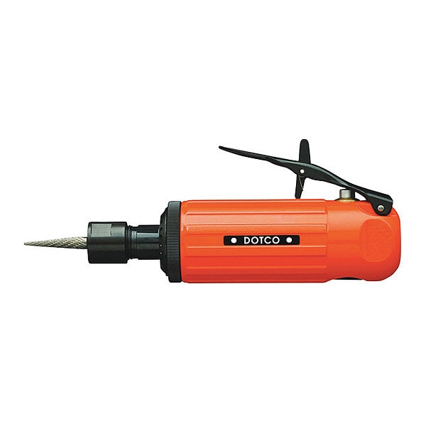 Dotco In-Line Die Grinder, 1/4 in NPT Female Air Inlet, 1/4" Collet, Heavy Duty, 25,000 rpm, 0.6 HP - 10L2000-01