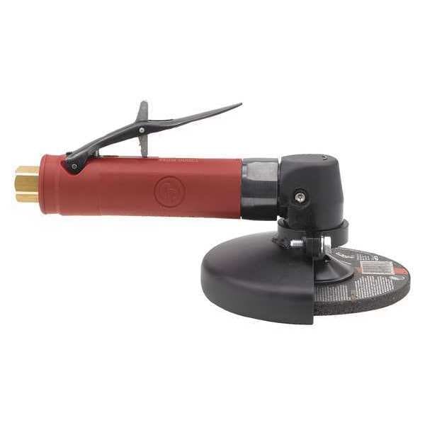 Chicago Pneumatic Angle Angle Grinder, 1/4 NPT Female Air Inlet, Heavy Duty, 22,000 RPM, 0.5 hp - CP3019-20A3